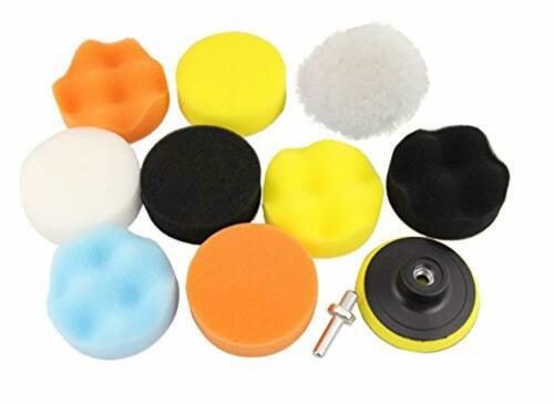 Automotive polishing pad set